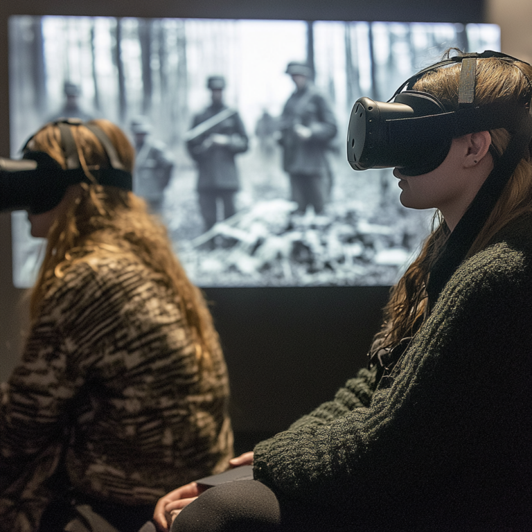 Inimesed VR-prillidega kogemas metsavendluse ajalugu